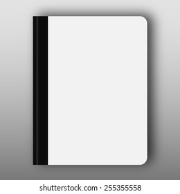 Study workbook / composition book cover template