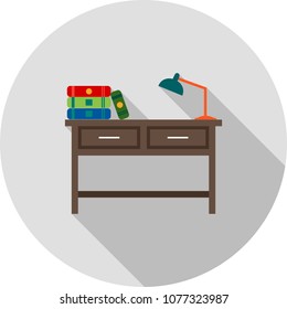 Studying Desk Icon