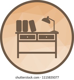 Studying Desk Icon