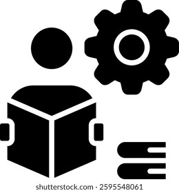 Studying Icon Element For Design And Vector