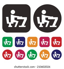 Studying icon / Learning icon / Education icon
