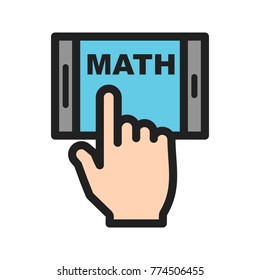 Studying Math on Mobile