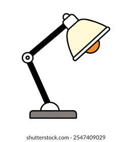 study-lamp-vector-illustration this is a editable file.