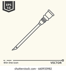 "Stuff for weed smokers" series, vector single icon (logo).  thin line style. EPS 10. 