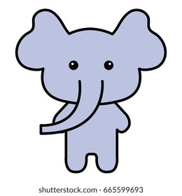 Stuffed animal elephant