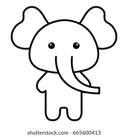 Stuffed animal elephant