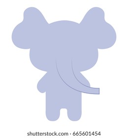 Stuffed animal elephant