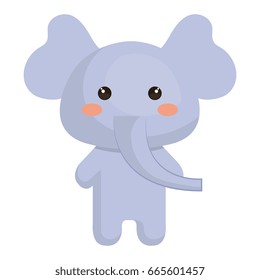 Stuffed animal elephant