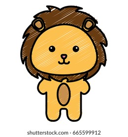 Stuffed animal lion