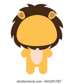 Stuffed animal lion