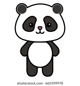 Stuffed animal panda