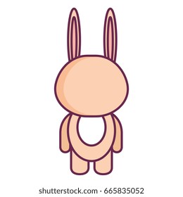 Stuffed animal rabbit