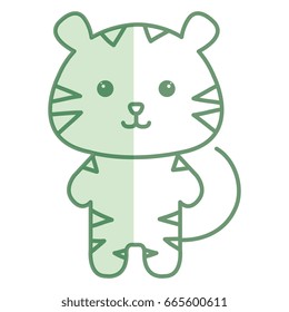 Stuffed animal tiger