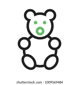 Stuffed Bear Icon