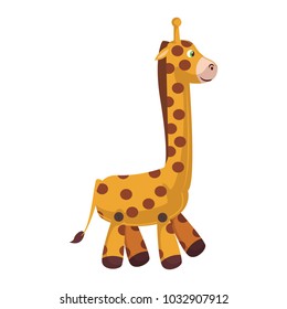 Stuffed giraffe cartoon
