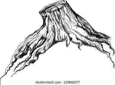 17,095 Tree stump vector Images, Stock Photos & Vectors | Shutterstock