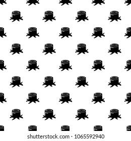 Stump pattern vector seamless repeating for any web design