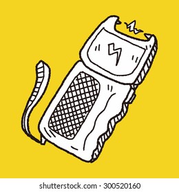 stun gun doodle