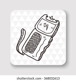 stun gun doodle