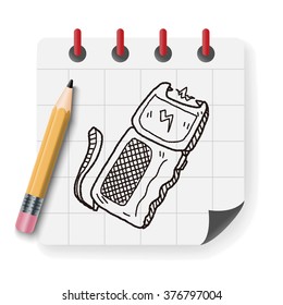 stun gun doodle