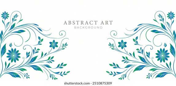Stunning Abstract Background Design with Watercolour Texture and Botanical Elements for Wedding Invitations, Fashion Prints, and Seasonal Decorations