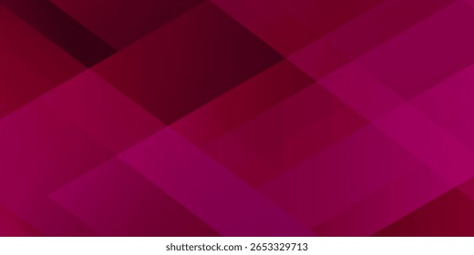 Impressionante e abstrato fundo geométrico vermelho brilhante. Ilustração vetorial Eps 10.