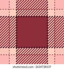 Stunning abstract plaid pattern in soft pink and burgundy tones.  Perfect for textile design, fashion, or website backgrounds. Evokes feelings of warmth, comfort, and understated elegance.