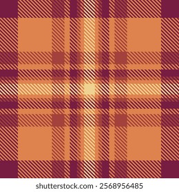 Stunning autumnal plaid pattern in warm earthy tones.  Perfect for fall-themed designs, textile prints, website backgrounds, or fashion projects.