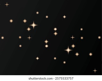 Stunning black starry night backdrop with twinkling stars. Perfect for adding a dreamy touch to designs, presentations, and art projects. Create an enchanting atmosphere with this captivating scene!