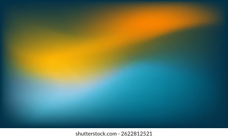 A stunning blend of vibrant colors creating a soothing abstract wave.