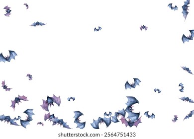 Stunning  butterflies in flight, blending blue and purple hues. Ideal for nature-themed designs, invites, and artistic projects. Bring elegance and whimsy to any creation.