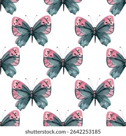 Stunning butterflies in flight, blending blue and purple hues. Ideal for nature-themed designs, invites, and artistic projects. Bring elegance and whimsy to any creation.