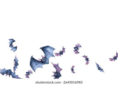 Stunning  butterflies in flight, blending blue and purple hues. Ideal for nature-themed designs, invites, and artistic projects. Bring elegance and whimsy to any creation.
