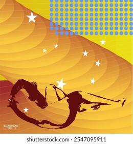 A stunning collection of abstract cosmic designs showcasing flowing grids, starry skies and dynamic curves, blending futuristic patterns with vibrant gradients, evoking beauty.