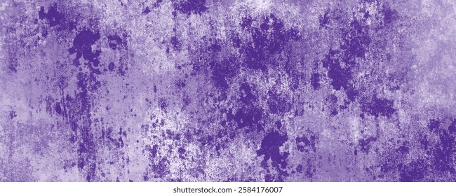 The Stunning Combination of Light and Dark Purple in an Expressive Abstract Design
