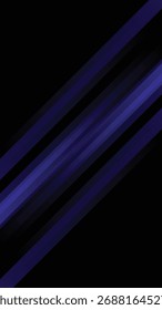Impresionante fondo oscuro con rayas de degradado azul vibrante para diseños modernos y presentaciones impactantes