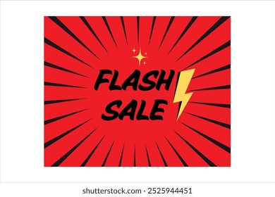 Stunning Flash Sales Vector Art for Effective Marketing