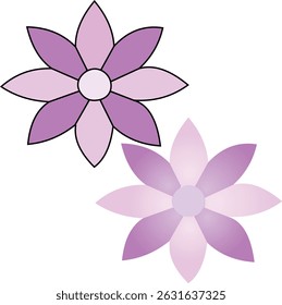 A stunning flower illustration, blooming with vibrant colors and intricate petal details, radiates natural elegance. Its captivating design is perfect for romantic, botanical, or artistic visuals.