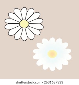 A stunning flower illustration, blooming with vibrant colors and intricate petal details, radiates natural elegance. Its captivating design is perfect for romantic, botanical, or artistic visuals.