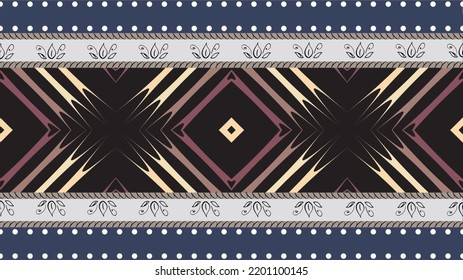Stunning geometric background.contemporary tribal style seamless pattern.pattern ethnic graphic design print.Henna Mandala.Tribal African Inspired Pattern.carpet,wallpaper,wrapping,embroidery style