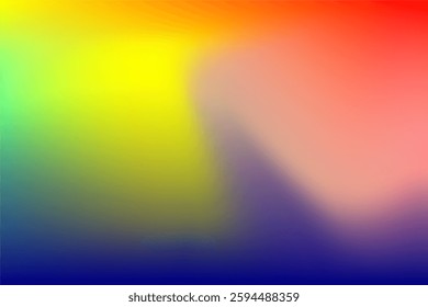 A stunning gradient blend featuring vibrant hues and smooth transitions, ideal for modern designs or digital backdrops. abstract background, yellow, red, blue, green
