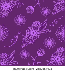 A stunning mandala flower pattern with intricate floral and geometric details. Ideal for textile prints, wallpapers, packaging, digital backgrounds, and meditation designs. High-resolution and seamles