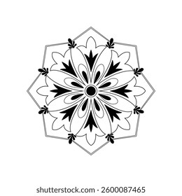 Stunning Mandala Pattern with Simple and Elegant Design for Art Lovers