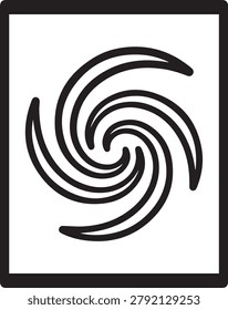 Stunning Minimalist Galaxy Poster Vector Icon with Swirling Spiral Arms Perfect for Cosmic-Themed Branding, Space Exploration Infographics, Sci-Fi Movie Posters, Astronomy Education
