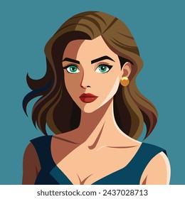 "Stunning Model Girl Illustrations: Elevate Your Designs with Captivating Artistry"