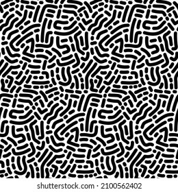 Stunning organic turing abstract vector seamless pattern design. Great for spring summer, fabric, textile, background, wallpaper, scrap booking, gift wrap, accessories, and clothing.
