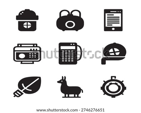 Stunning Professional Interface Icon Set for Modern Dashboards