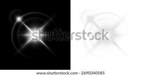 Stunning Radiant Starburst with Captivating and Dramatic Light Effects