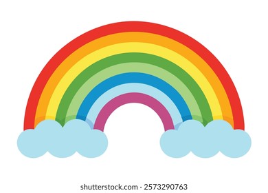 Stunning Rainbow Design for Creative Projects
