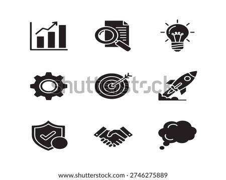 Stunning SEO Dashboard Icon Pack for Digital Marketing